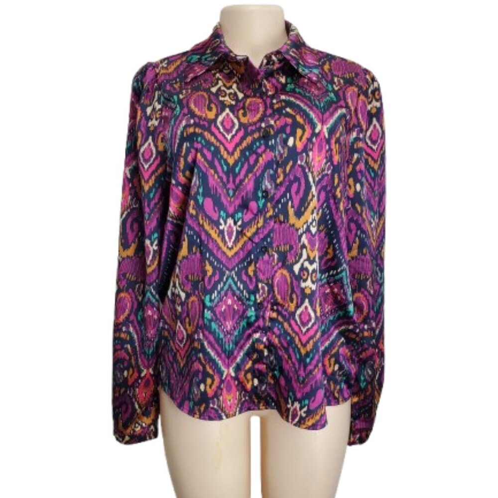 Shein Frenchy women's multicolor blouse size L